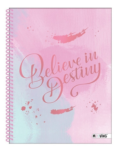 Cuaderno Mooving Universitario Rayado Golden Rose