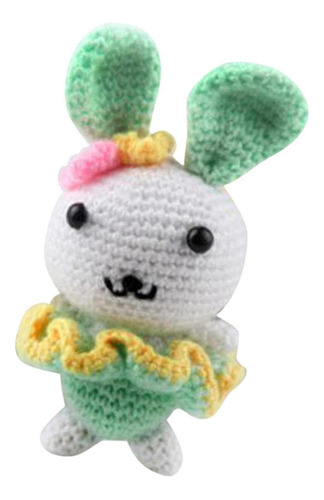 Paquete De Muñecas Con Kit De Crochet Verde Amigurumi Kit