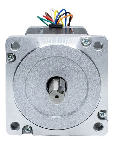 Imagem 2 de 7 de Motor De Passo Akiyama Nema 34 - 42kgf.cm Ak34/42f8fn1.8