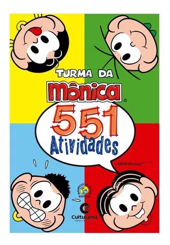 Comprar Livro Divirta-Se Com A Turma da Mônica Com 6 Lápis