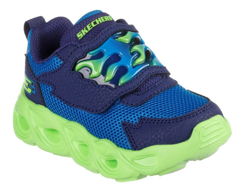 Zapatillas Skechers Thermo Flash (luces) Bebes 400104n-nvlm