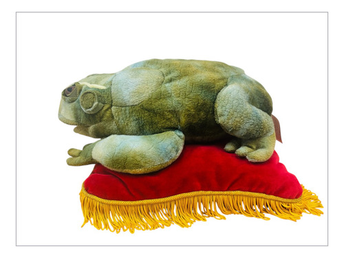 Harry Potter Rana Del Coro Peluche Universal Studios Verde Musgo (Usado)