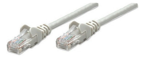 Cable Red Patch Parcheo 2 Metros Cat 5e Utp Gris Intellinet