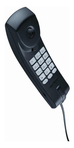 Telefone Gôndola Com Fio Tc 20 Preto Intelbras