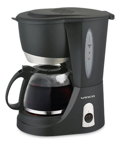 Cafetera De Filtro Winco W1930 0.6lts Filtro Plástica 