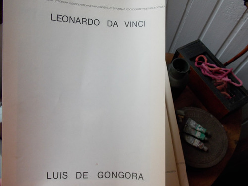 Arte Y Poesía / Club Del Libro-  Da Vinci / De Gongora