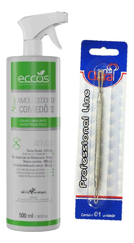 Kit Nano Amolecedor Cravos Eccos Trieta 10%, Extrator Inox