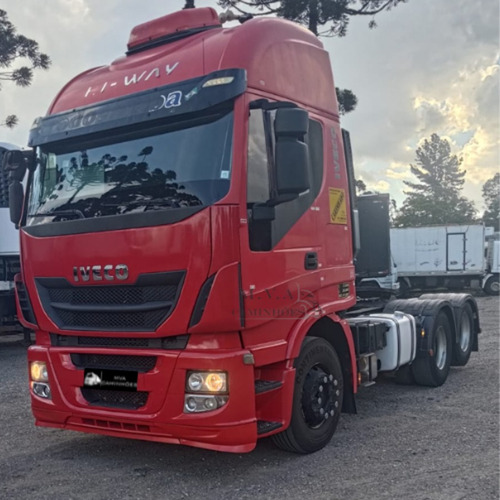 Iveco Hi Way 440 6x2 Ano 2014 Teto Alto Completo Único Dono