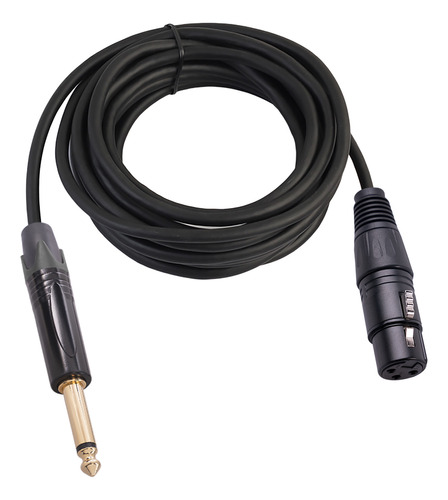 Cable De Audio Trs: Micrófono De 16 Pies Y 3,5 Pulgadas, Com