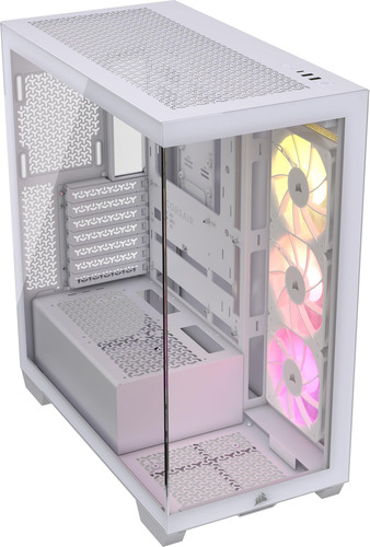 Funda Para Pc Corsair 3500x Argb Mid-tower Atx Con 3 Ventila