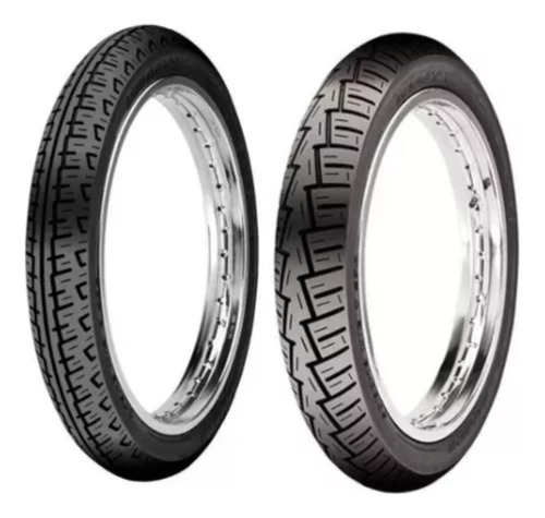 Pneu Cgfan150/160 Ybr 90/90-18 +2.75-18 Winner Maggion