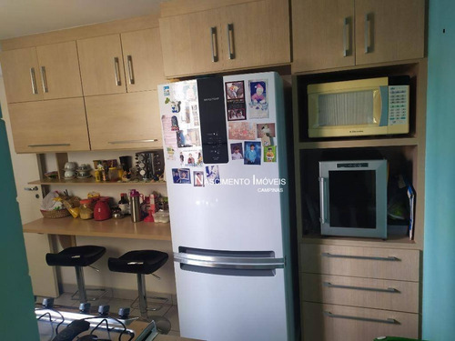 Apartamento Com 3 Dormitórios À Venda, 105 M² Por R$ 850.000,00 - Parque Prado - Campinas/sp - Ap0744