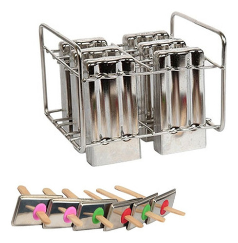 Soporte Para Paletas De Helado De Acero Inoxidable A