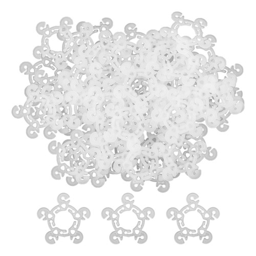 60 Uds Clips De Arco De Globo Suministros Soporte De Columna