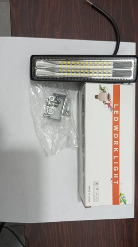 Faro Barra Led Rectangular Moto Carro Auxiliares Exploradora