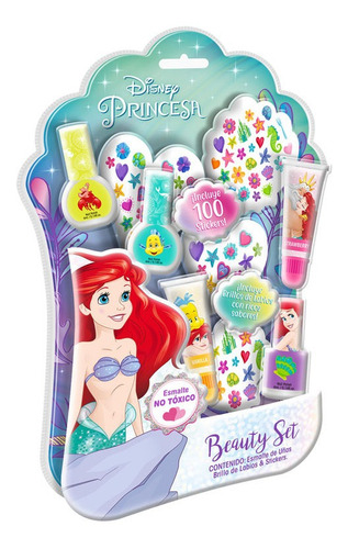 Gelatti - Set De Esmaltes De Uñas + Lip Gloss Ariel Gde