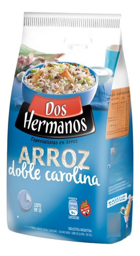 Arroz Dos Hermanos Doble Carolina De 500g Pack 10u