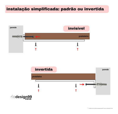 15cm - Mão Francesa Cantoneira Branca Reforçada - Rio Design99 - Ferro Aço Suporte Para Prateleira Resistente Industrial Prateleira Madeira Bancada Estante Triangular S28