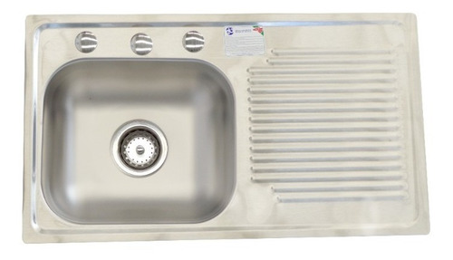 Fregadero Cocina Empotrar 1 Tina 76x44x14 M402 Der