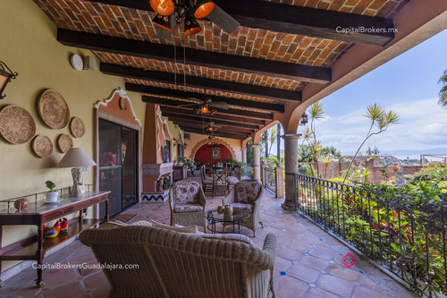 Casa 3 Leones Ajijic En Venta Con Vista Al Lago De Chapala