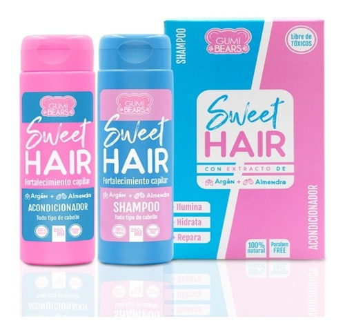  Gumi Bears Shampoo Y Acondicionador Sweet Hair