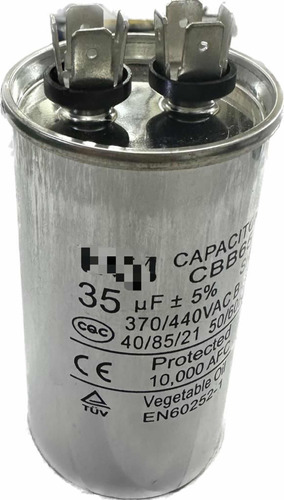 Capacitador De 35uf Por 440vac