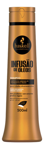 Shampoo Haskell Infusão De Óleos 500ml