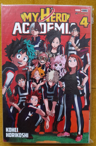 Libro Anime My Hero Academia 4