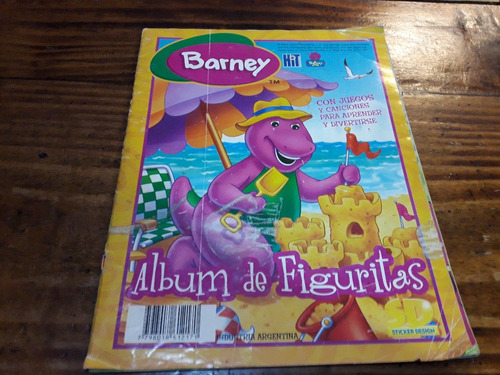 Album De Figuritas Barney 90 Figus Detalles