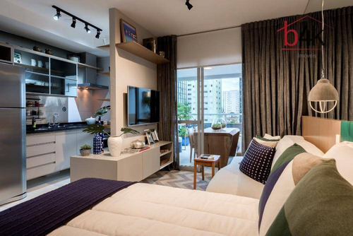 Imagem 29 de 30 de Apartamento Com 1 Dormitório À Venda, 37 M² Por R$ 750.000,00 - Moema - São Paulo/sp - Ap3755