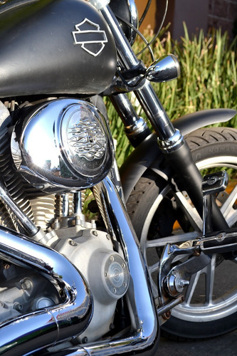 Imagen 12 de 15 de Poderosa Harley Davidson Dyna Super Glide Muchos Accesorios