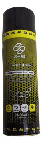 Spray Solifes 500 Ml P/ Limpieza De Freno De Disco Bici.