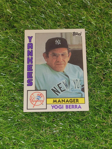 Cv Yogi Berra 1984 Topps Traded New York Yankees 