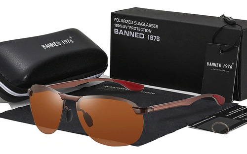Y Gafas De Sol  Polarizadas Uv400 Hombre Mujer Banned 1976
