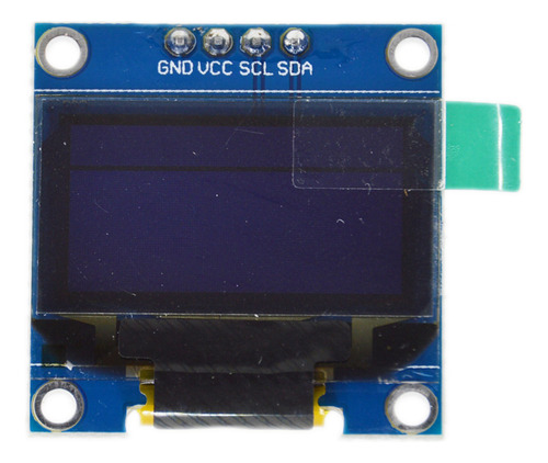 Display Oled 0.96 128×64 I2c Bajo Consumo - Amarillo Azul