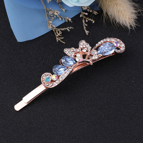 X Pasadores Con Diamantes De Imitación Para Mujer, Diseño