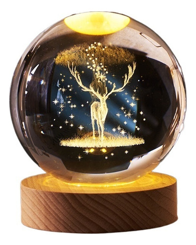 Bola De Cristal Láser 3d Para Regalo De Cumpleaños