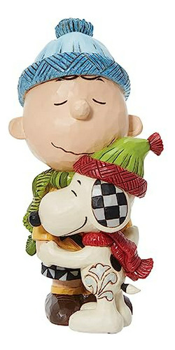 Figurina Abrazo Snoopy Y Charlie Brown