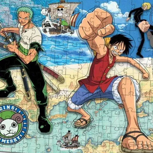 Quebra-Cabeça One Piece 200 Peças Elka - 1225