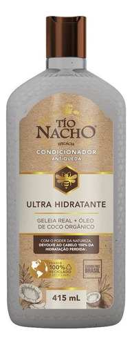 Condicionador Ultra Hidratante Coco 415ml Tio Nacho