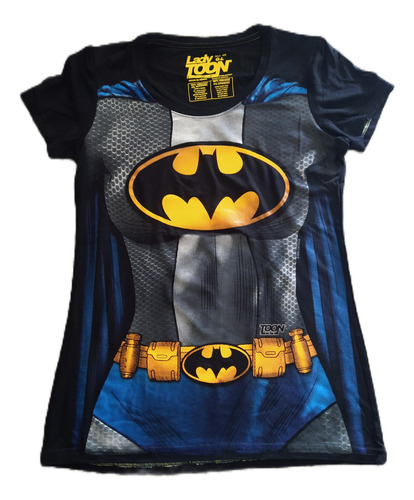 Playera Para Dama Toon Line De Batman 2