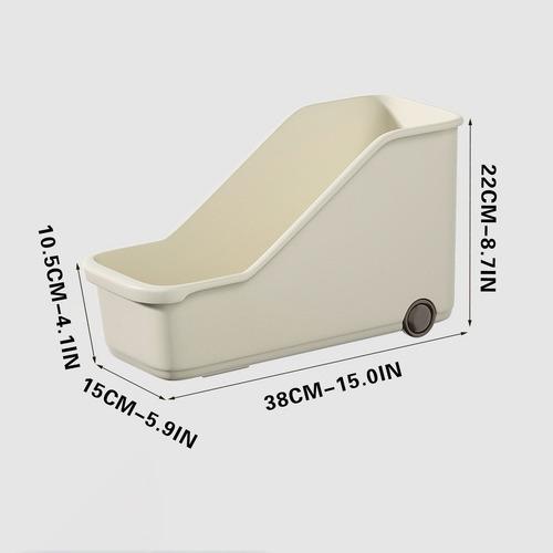 - Caja De Almacenamiento De Cocina Con Ruedas En Forma De