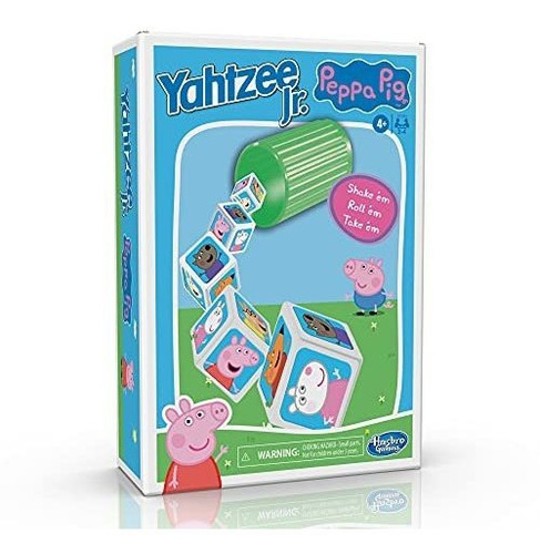 Hasbro Gaming Yahtzee Jr.: Peppa Pig Edition Juego De Mesa