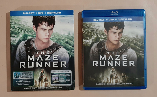 The Maze Runner Trilogy -ed De Colecc Blu-ray + Dvd Original