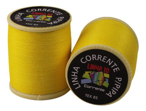 Linha Para Pipa Nº10 Com 457m 500 Jardas Amarelo