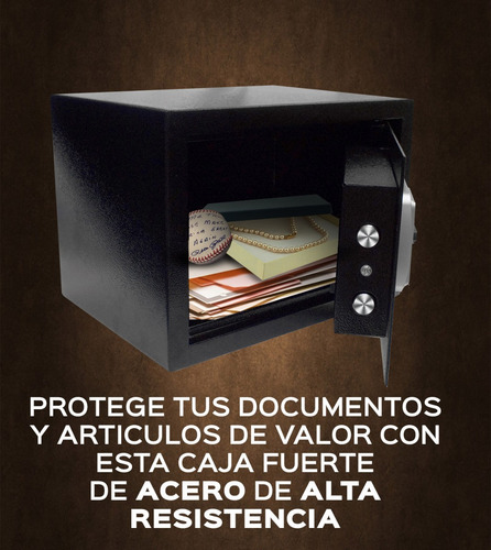 Caja Fuerte Electronica Manual O Digital De Doble Pasador