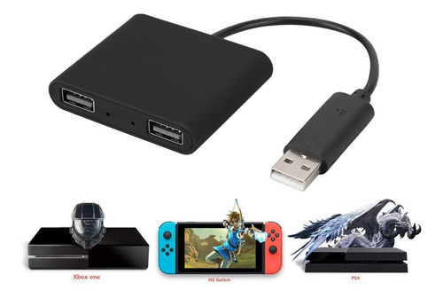Imagen 10 de 10 de Adaptador Convertidor De Ratón Y Teclado Para Ps4/xbox One/s