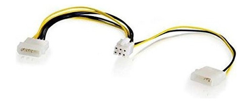 C2gcables Para Ir 35522 One 6pin Pci Express A Dos 4pin Cabl