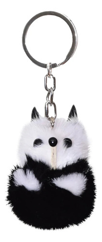 M Cartoon Plush Doll Keychain Panda Forma De Forma De