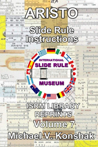 Libro: En Ingles Aristo Slide Rule Instructions Annotated I